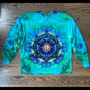 Long sleeve tie dye